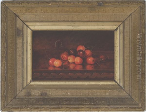 Cherries Oil Painting by Robert Spear Dunning