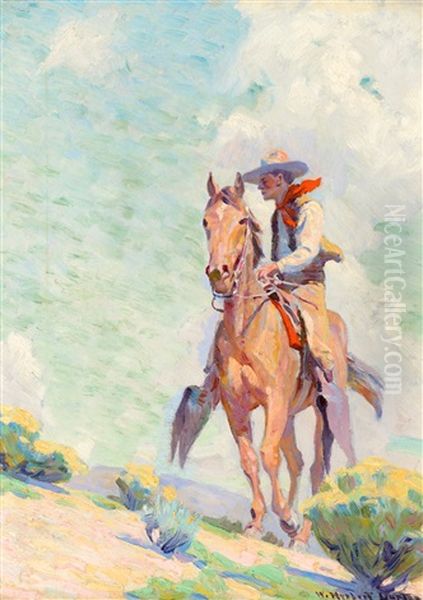 The Cowpuncher Oil Painting by William Herbert Dunton