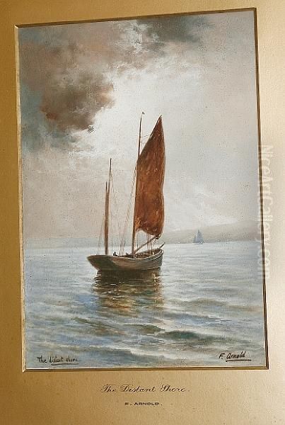 The Distant Shore Oil Painting by Frank Mcintosh Arnold