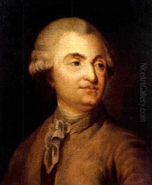 Portrait (louis Xvi?) Oil Painting by Joseph-Siffred Duplessis