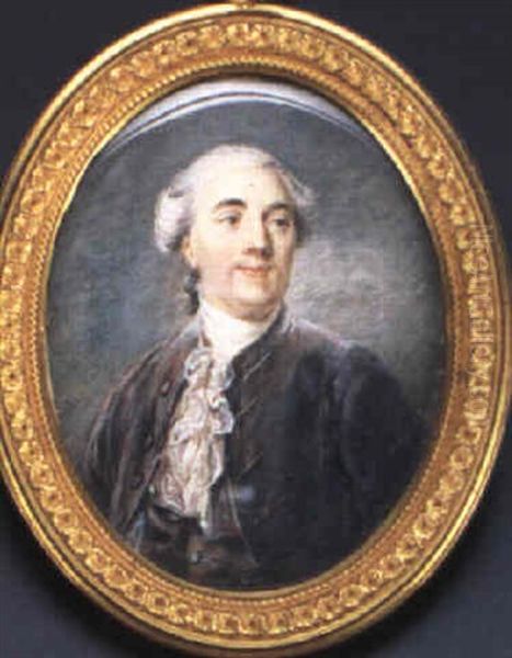 Jacques Necker Oil Painting by Joseph-Siffred Duplessis