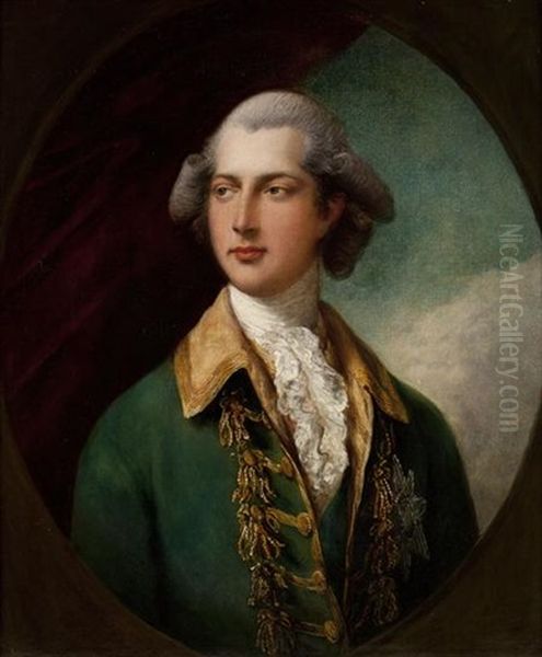 Portrait Of Henry Frederick, Duke Of Cumberland Oil Painting by Gainsborough Dupont