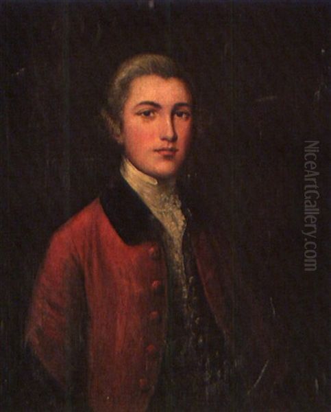 Portrait Of Colonel Hamilton Oil Painting by Gainsborough Dupont