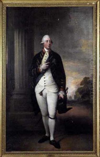 Portrait Of King George Iii Of England Oil Painting by Gainsborough Dupont