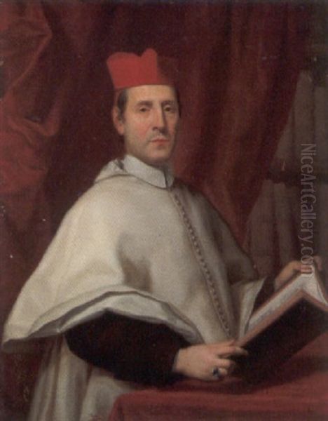 Ritratto Di Giovan Antonio Guadagni, Cardinale Dell'ordine Degli Scalzi Oil Painting by Giorgio Domenico Dupra