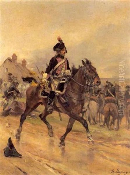 Le Trophee Du Vainqueur Oil Painting by Henri Louis Dupray