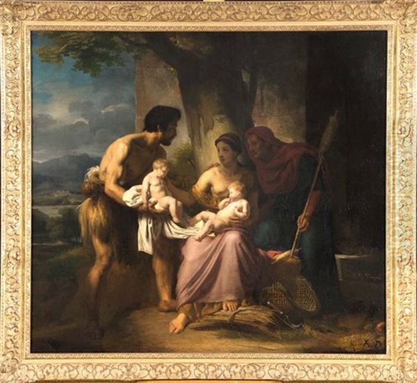 La Naissance De Rome Oil Painting by Francois Xavier Dupre