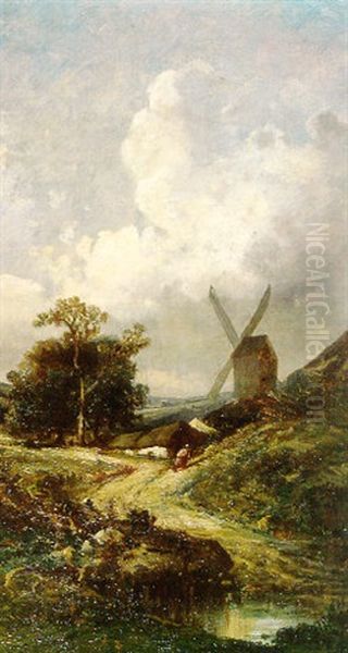 Le Moulin by Leon Victor Dupre