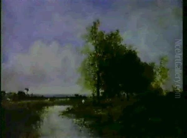 Bocage Du Limousin Oil Painting by Leon Victor Dupre