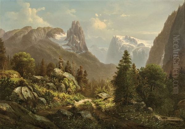 Landscape Oil Painting by Asher Brown Durand