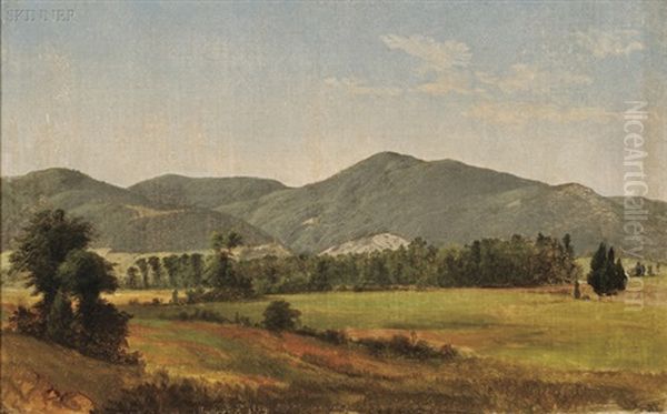 New England Hills Oil Painting by Asher Brown Durand