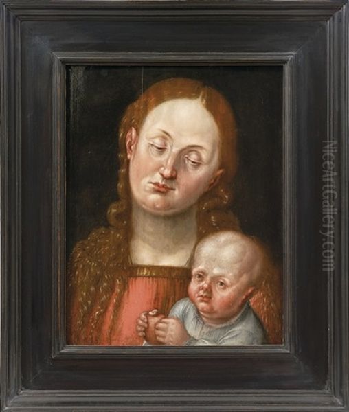 Madonna Mit Kind Oil Painting by Albrecht Duerer