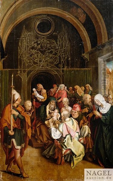 Die Beschneidung Christi Oil Painting by Albrecht Duerer