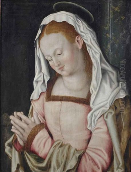 The Virgin In Prayer Oil Painting by Albrecht Duerer