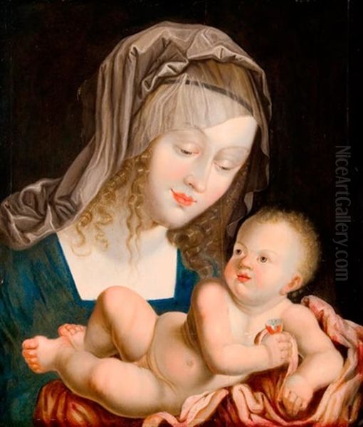 Kortes Madonna Oil Painting by Albrecht Duerer