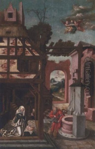 The Nativity Oil Painting by Albrecht Duerer