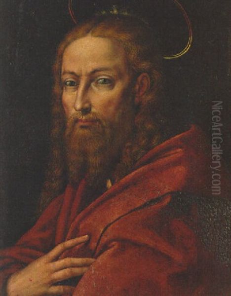 Christ The Redeemer Oil Painting by Albrecht Duerer