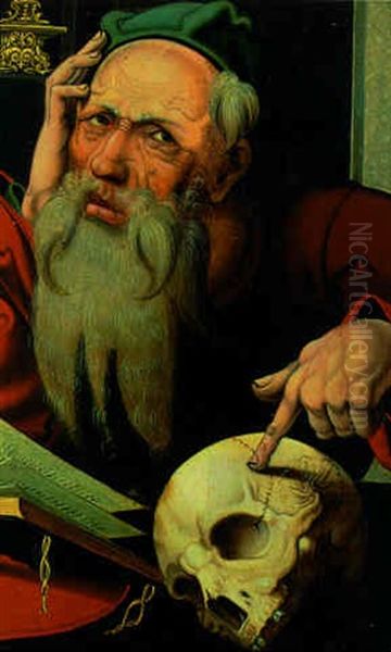 St. Jerome Oil Painting by Albrecht Duerer