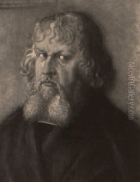 Portrait Of Jerome Holzschuhers Oil Painting by Albrecht Duerer