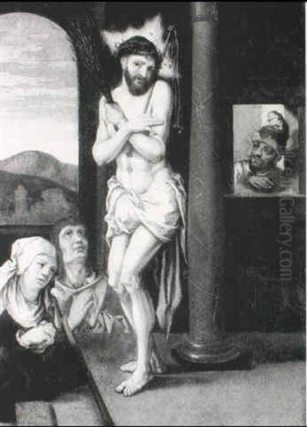 Christ As The Man Of Sorrows by Albrecht Duerer