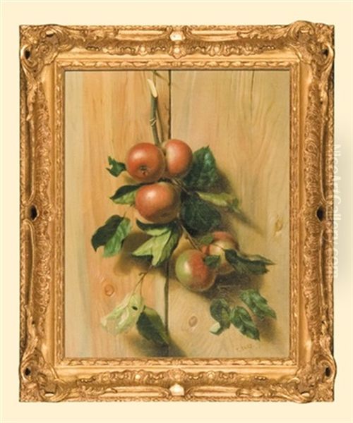 Apple-tree Branch Oil Painting by Antoine (Tony) Dury