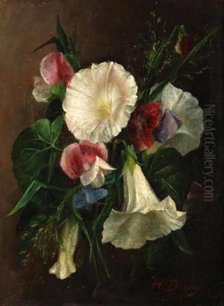 Kleines Blumenstrausschen Oil Painting by Hortense M.G. Dury-Vasselon