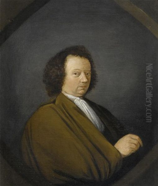 Portrait Eines Edelmannes Oil Painting by Cornelis Dusart