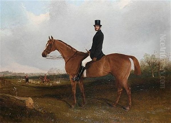 Alfred Bond On Rufus Oil Painting by John Duvall