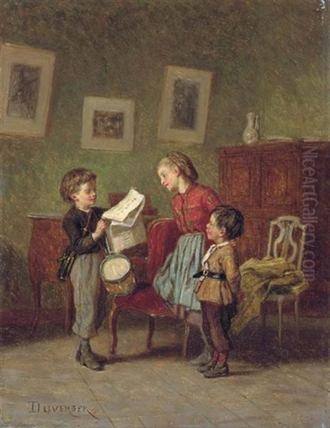 The Drummer Boy by Theophile Emmanuel Duverger