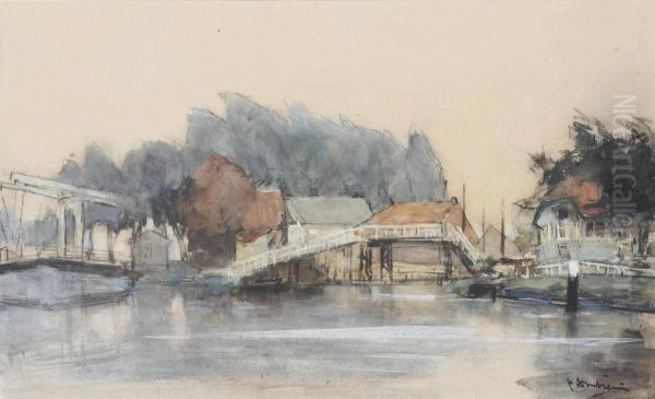 De Keet, Nieuwveen Oil Painting by Floris Arntzenius