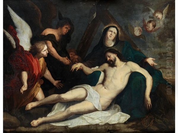 Beweinung Christi Oil Painting by Anthony Van Dyck