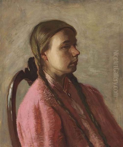 Betty Reynolds Oil Painting by Thomas Eakins