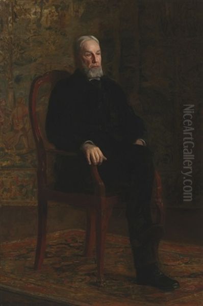 Robert C. Ogden Oil Painting by Thomas Eakins