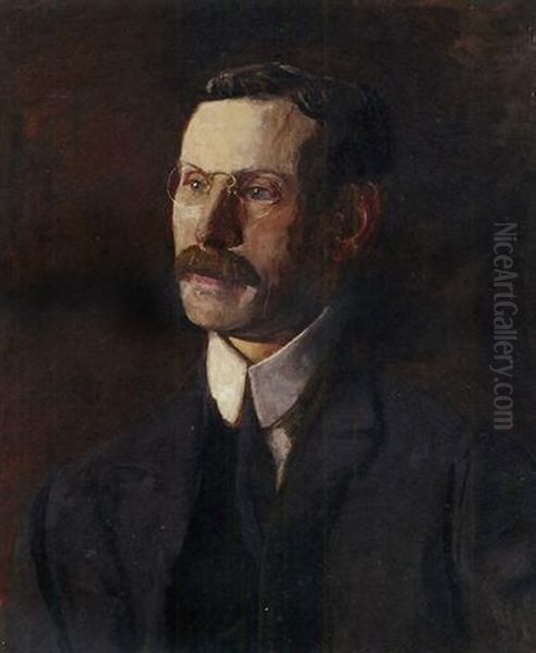 Ernest Lee Parker Oil Painting by Thomas Eakins