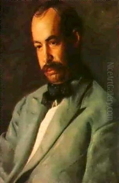 Portrait Of Charles Percival Buck Oil Painting by Thomas Eakins