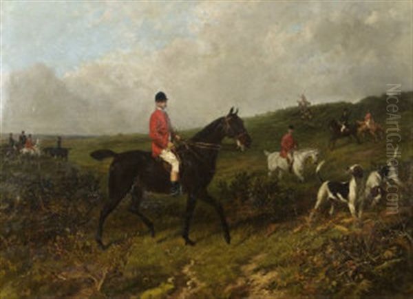 George Shatfield On Scandal Oil Painting by George Earl