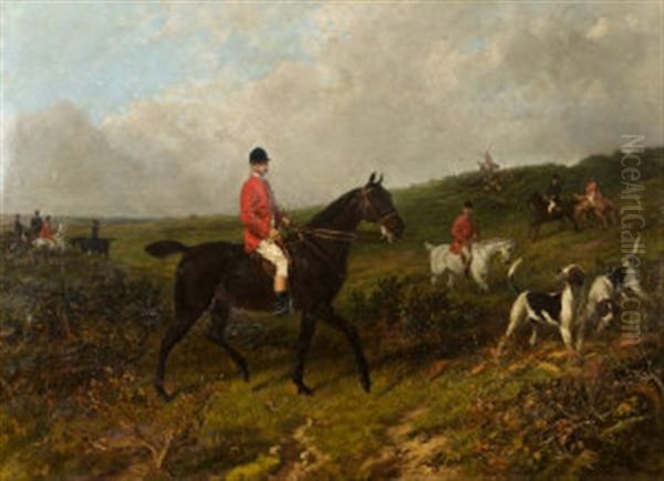 George Shatfield On Scandal Oil Painting by George Earl