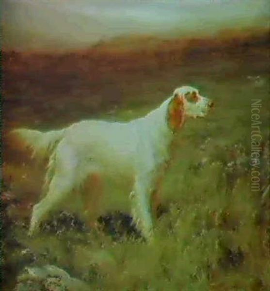 W.b.y. Warwick's 'barnsel Of Salop' Oil Painting by Maud Earl