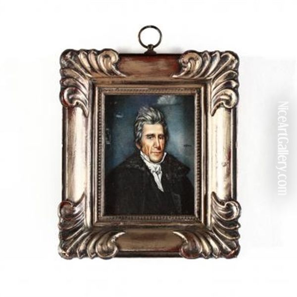 Portrait Of Andrew Jackson Oil Painting by Ralph Eleaser Whiteside Earl