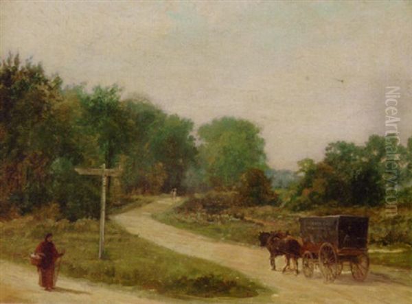 Hayes Common Oil Painting by Sir Alfred East