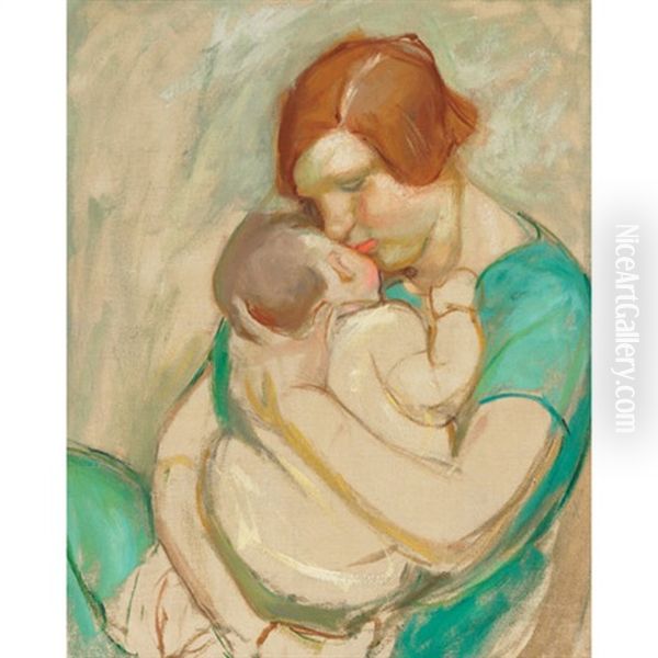 Mother And Child by Mary Alexandra Eastlake