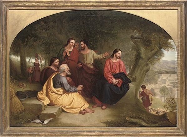 Christ Lamenting Over Jerusalem Oil Painting by Sir Charles Lock Eastlake