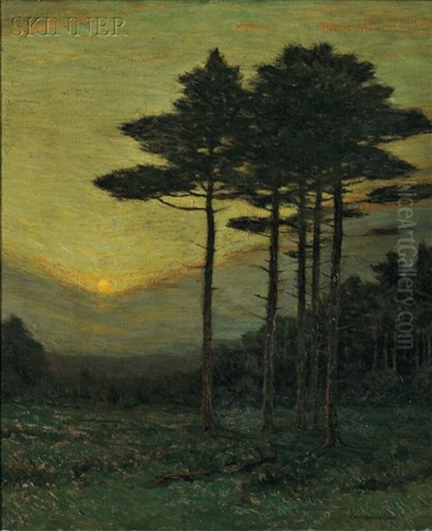 The Sunset Hour Oil Painting by Charles Warren Eaton