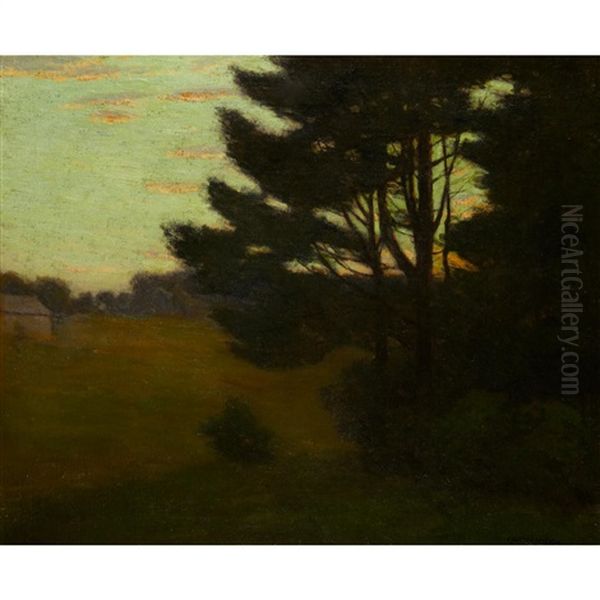 Evening Shadows Oil Painting by Charles Warren Eaton