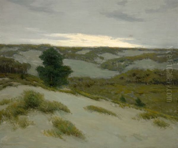 The Gray Dunes, Belgium Oil Painting by Charles Warren Eaton