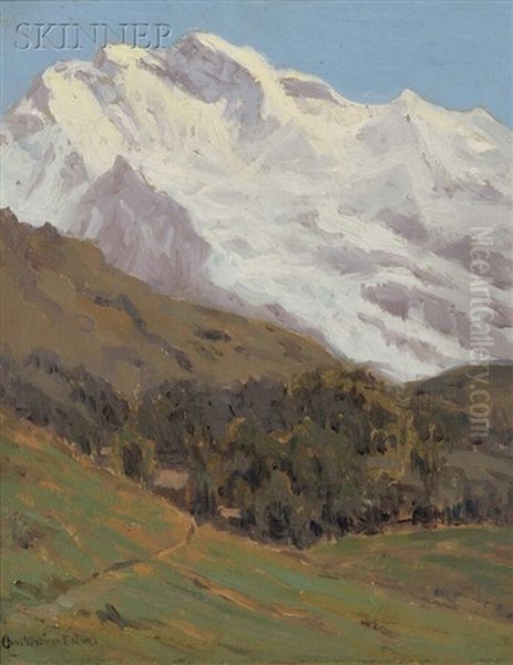 The Jungfrau Oil Painting by Charles Warren Eaton