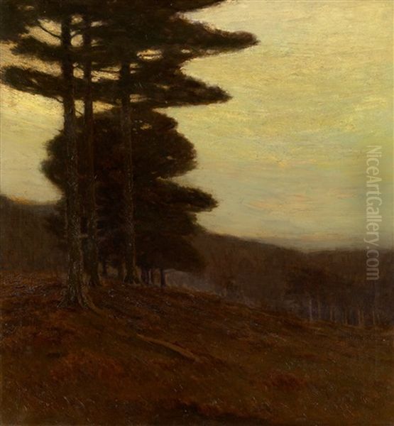 Forest Edge Oil Painting by Charles Warren Eaton