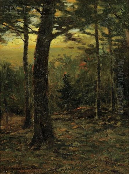 Evening Glow Oil Painting by Charles Warren Eaton