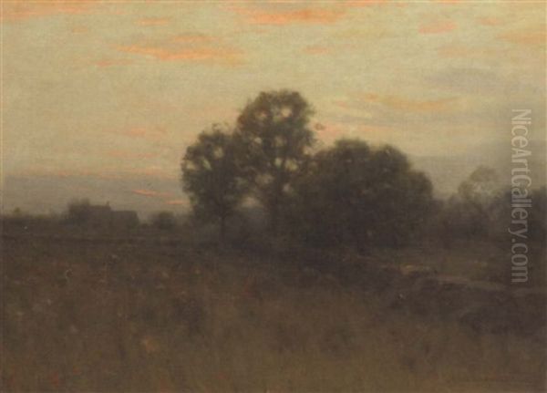 Twilight Oil Painting by Charles Warren Eaton