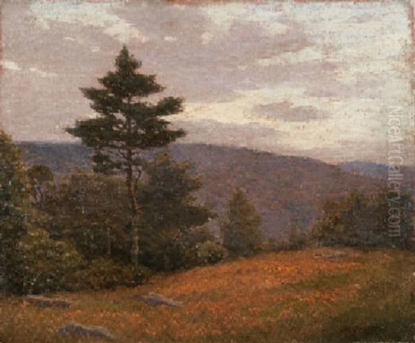 Full Summer Oil Painting by Charles Warren Eaton